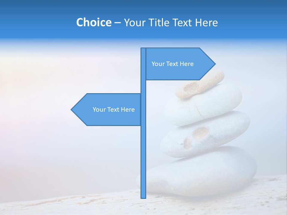 Sun Stack Balance PowerPoint Template