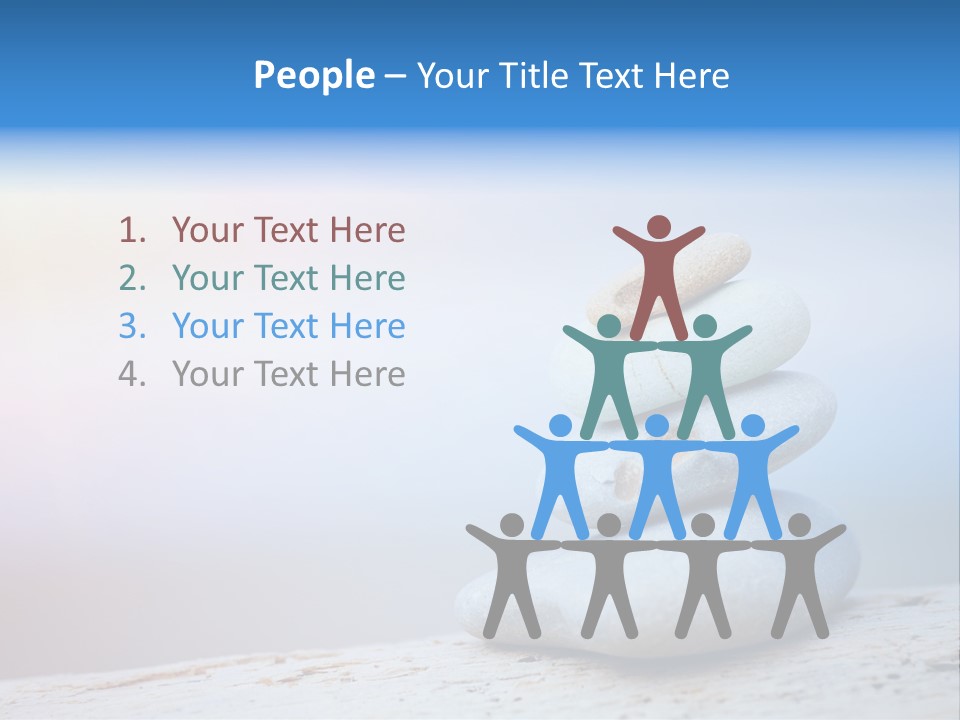 Sun Stack Balance PowerPoint Template