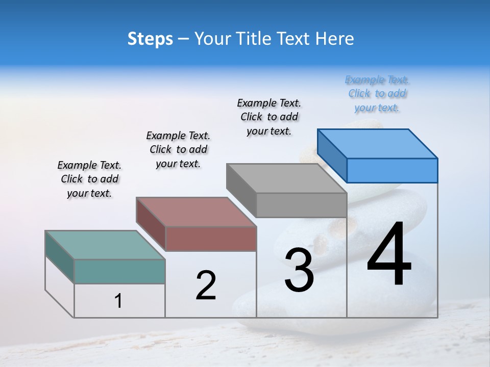 Sun Stack Balance PowerPoint Template