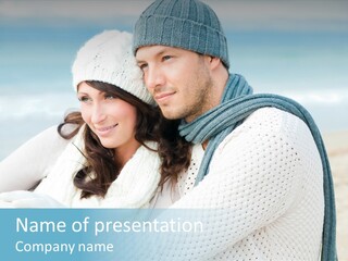 Seaside Happiness Travel PowerPoint Template