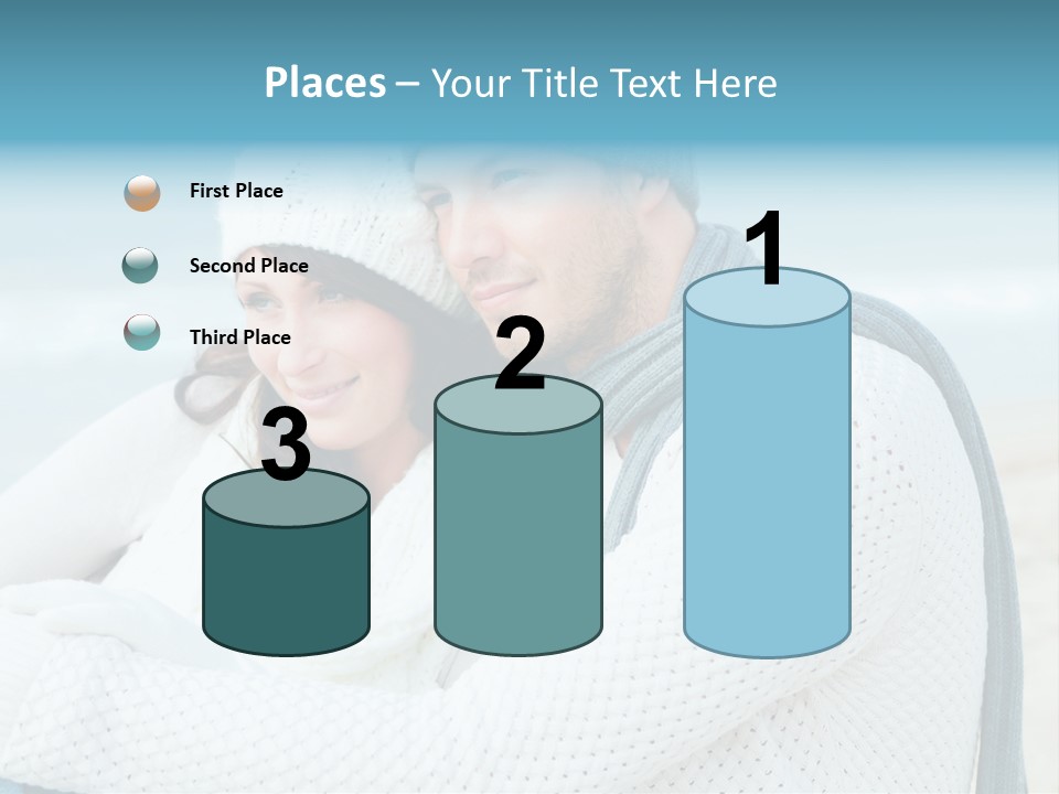 Seaside Happiness Travel PowerPoint Template