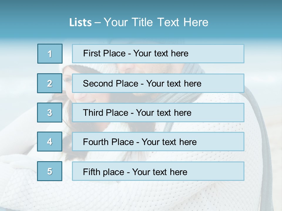 Seaside Happiness Travel PowerPoint Template