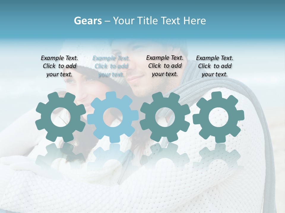 Seaside Happiness Travel PowerPoint Template