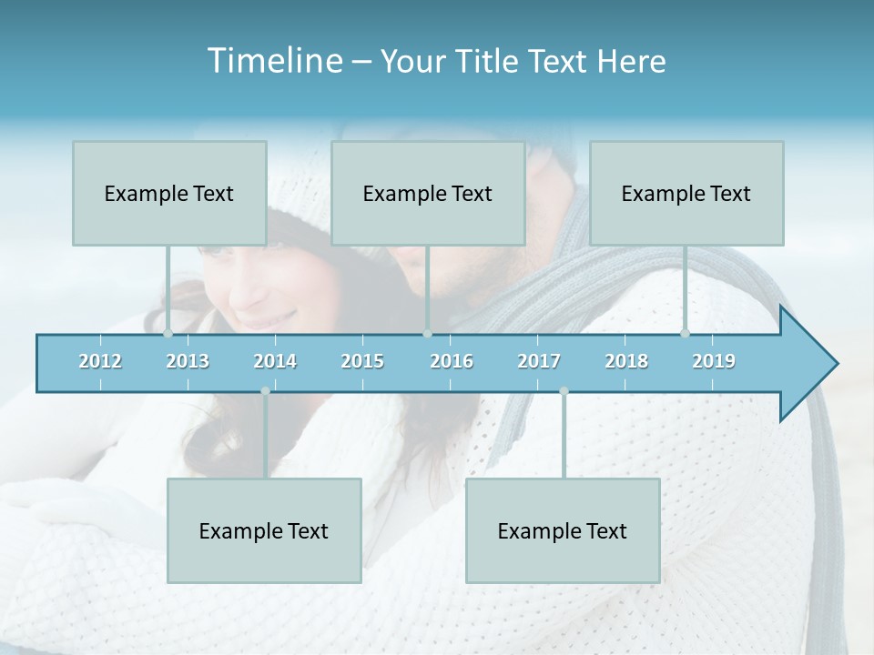 Seaside Happiness Travel PowerPoint Template