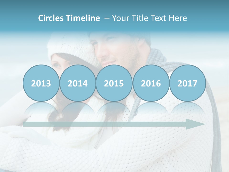 Seaside Happiness Travel PowerPoint Template