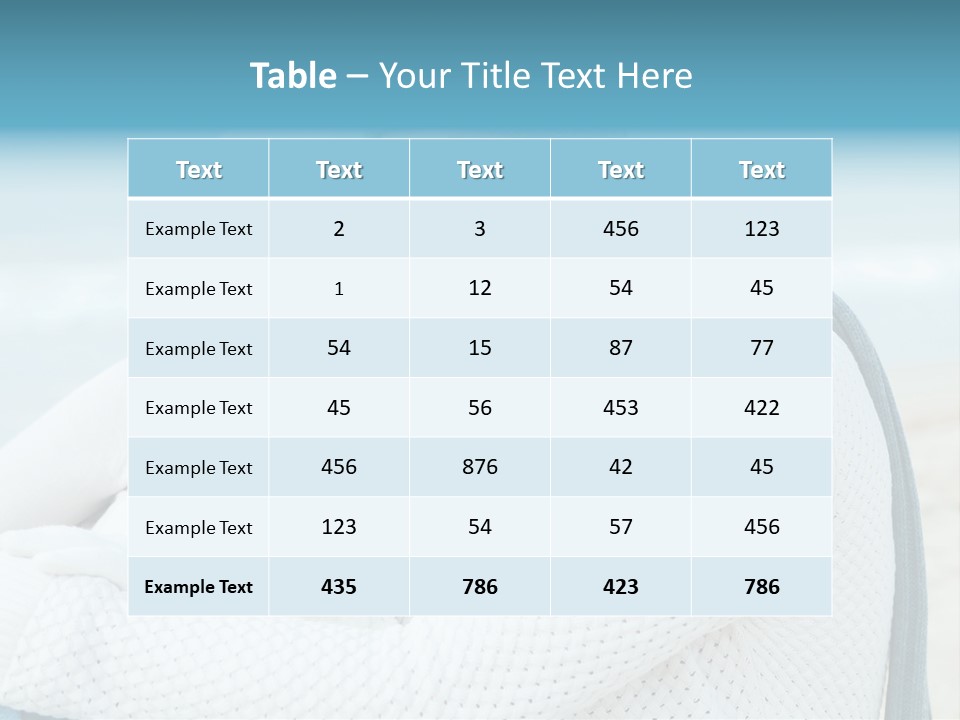 Seaside Happiness Travel PowerPoint Template