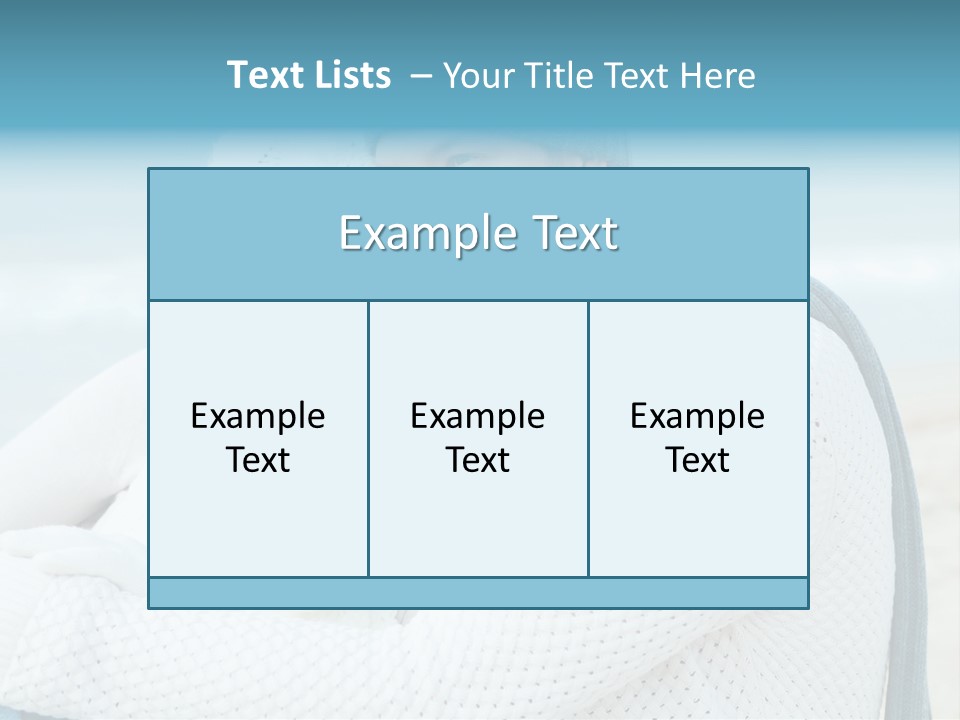 Seaside Happiness Travel PowerPoint Template