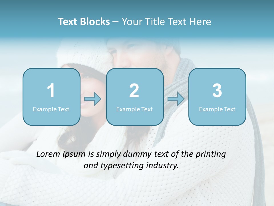 Seaside Happiness Travel PowerPoint Template