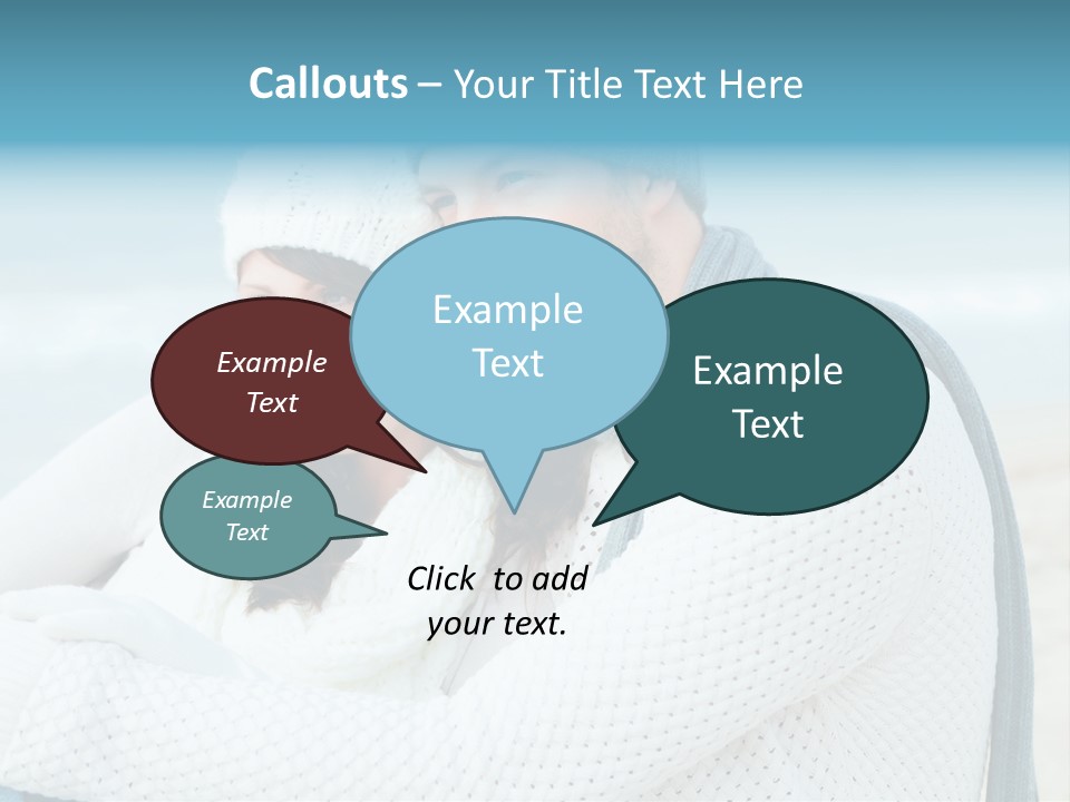 Seaside Happiness Travel PowerPoint Template