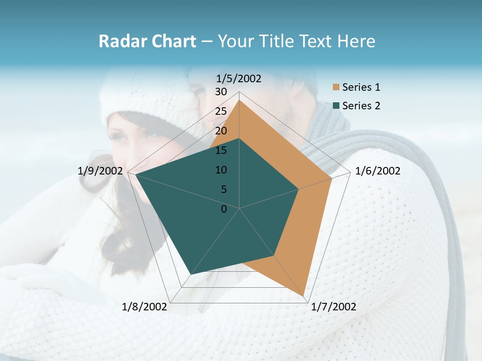 Seaside Happiness Travel PowerPoint Template