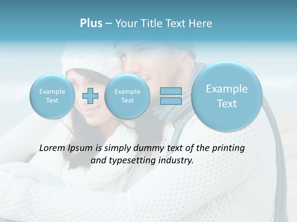 Seaside Happiness Travel PowerPoint Template