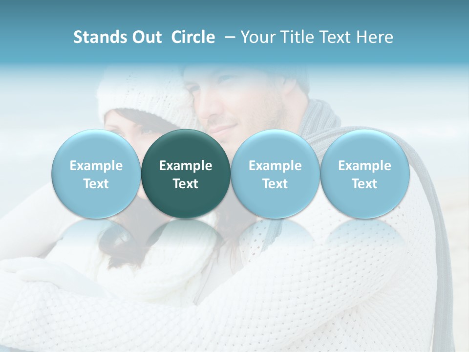 Seaside Happiness Travel PowerPoint Template