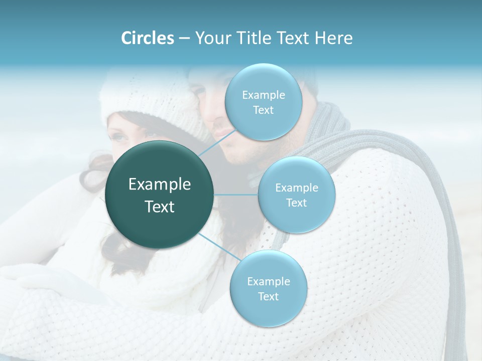 Seaside Happiness Travel PowerPoint Template