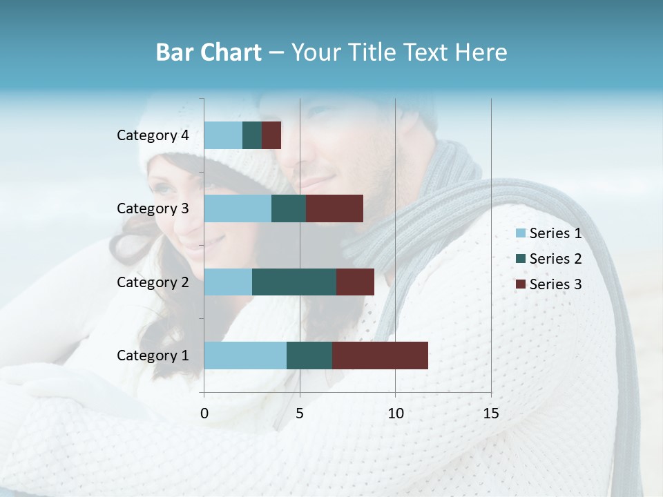 Seaside Happiness Travel PowerPoint Template