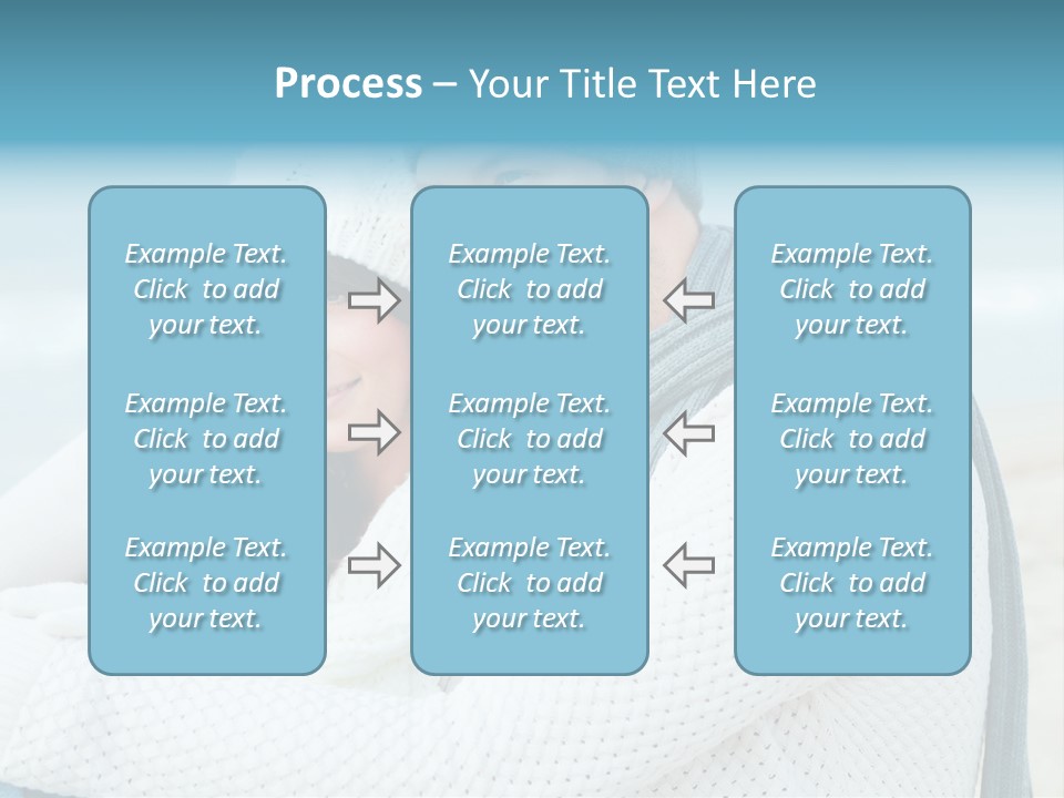 Seaside Happiness Travel PowerPoint Template
