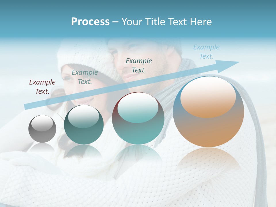 Seaside Happiness Travel PowerPoint Template