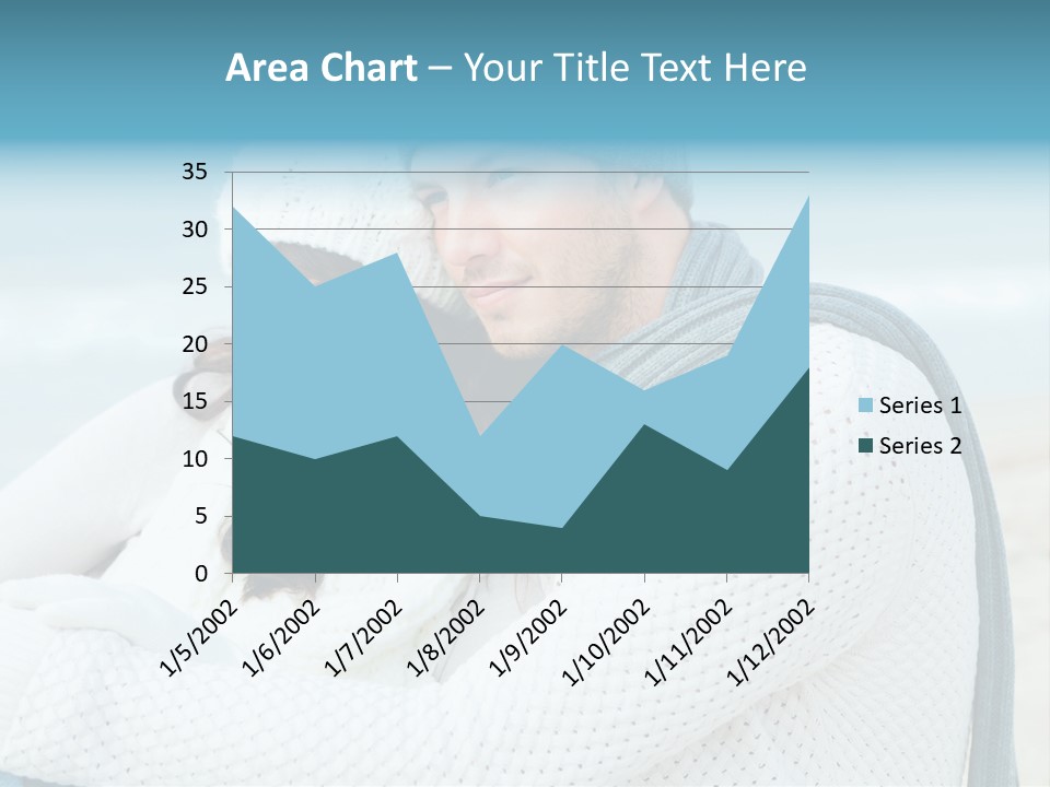 Seaside Happiness Travel PowerPoint Template