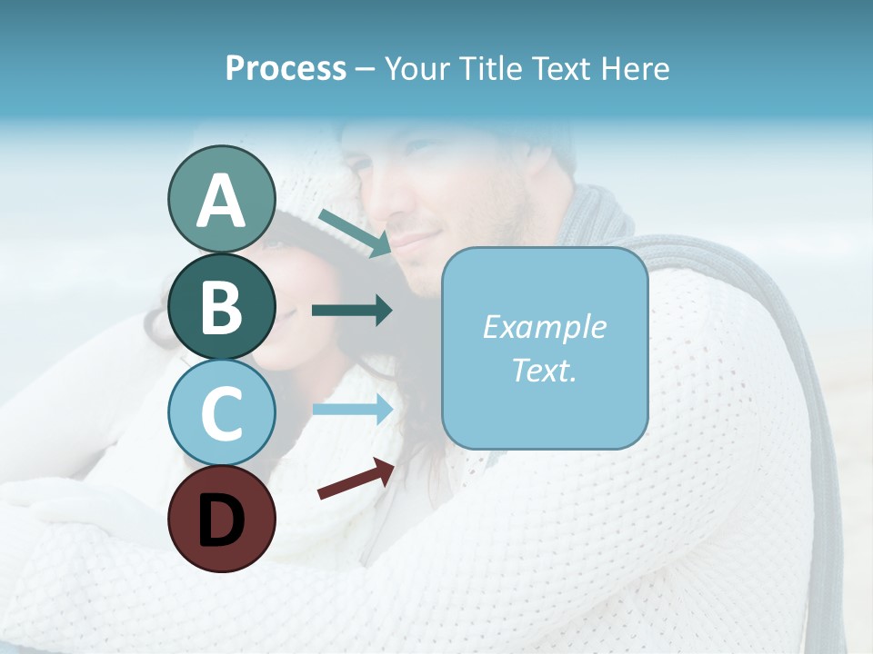 Seaside Happiness Travel PowerPoint Template