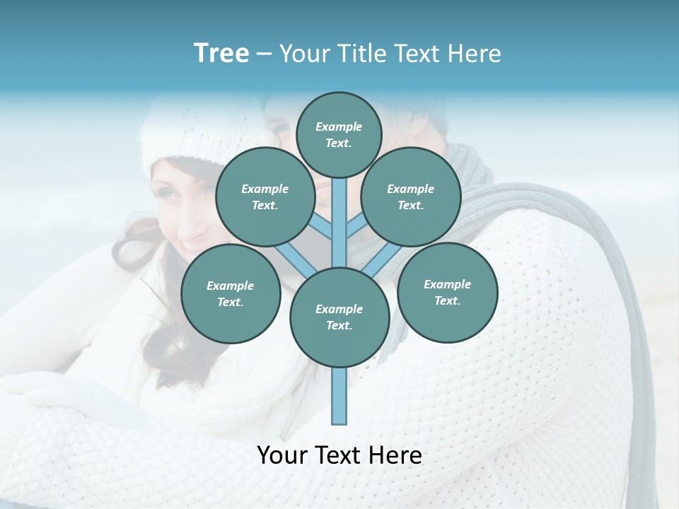 Seaside Happiness Travel PowerPoint Template