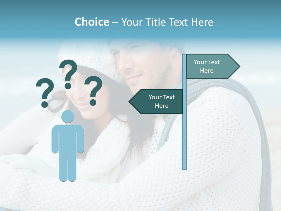 Seaside Happiness Travel PowerPoint Template