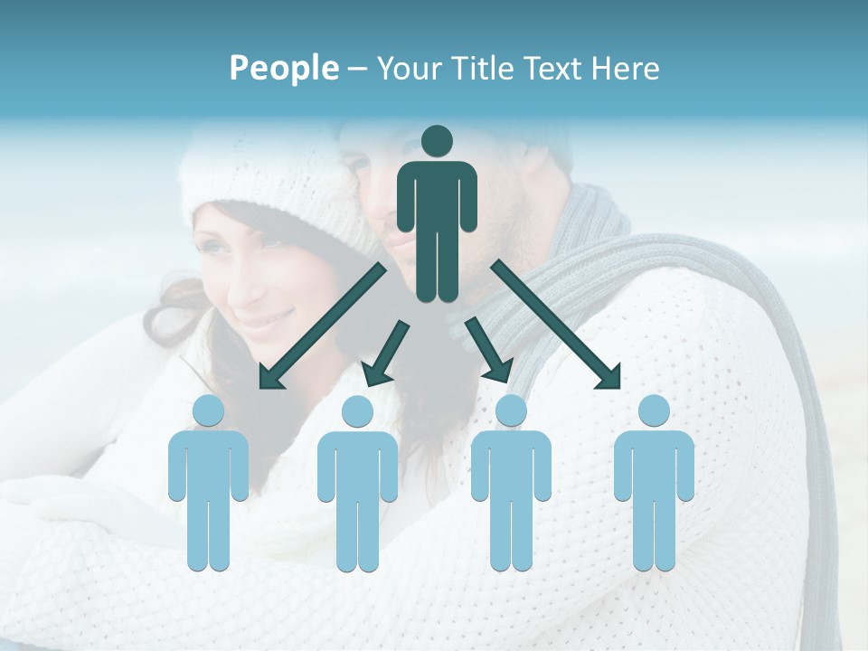 Seaside Happiness Travel PowerPoint Template