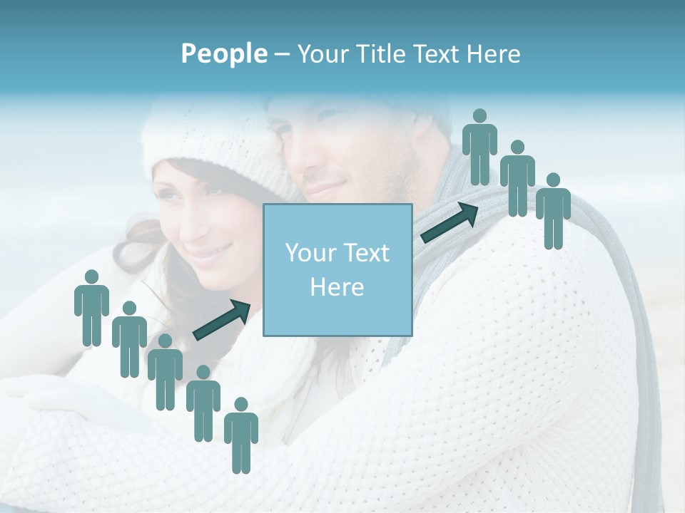 Seaside Happiness Travel PowerPoint Template