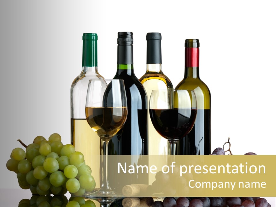 Alcohol Origin Bunch PowerPoint Template