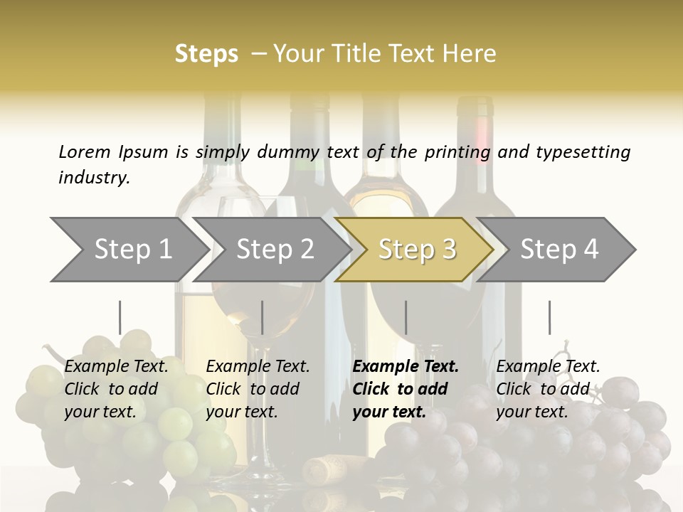 Alcohol Origin Bunch PowerPoint Template