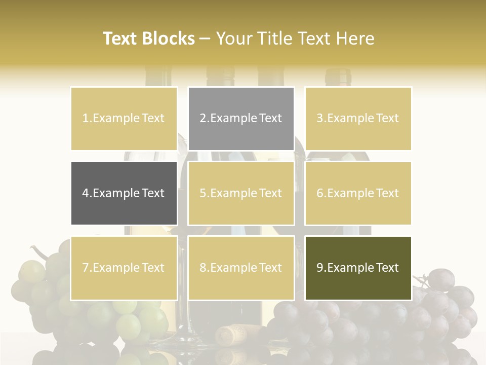 Alcohol Origin Bunch PowerPoint Template