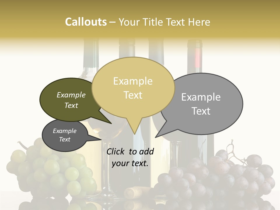 Alcohol Origin Bunch PowerPoint Template