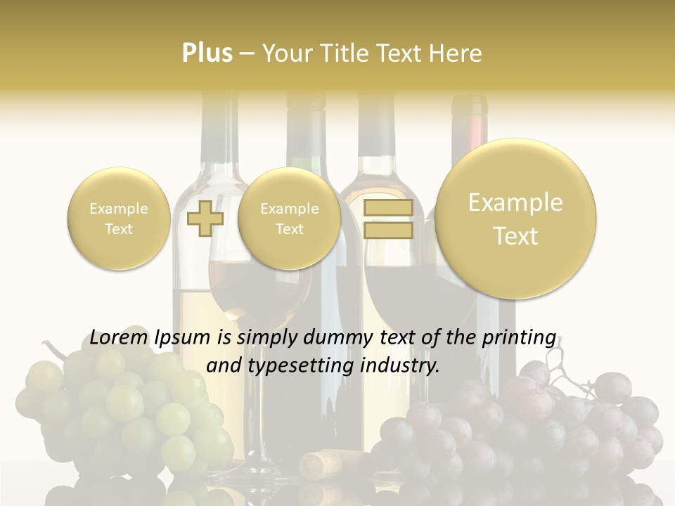 Alcohol Origin Bunch PowerPoint Template
