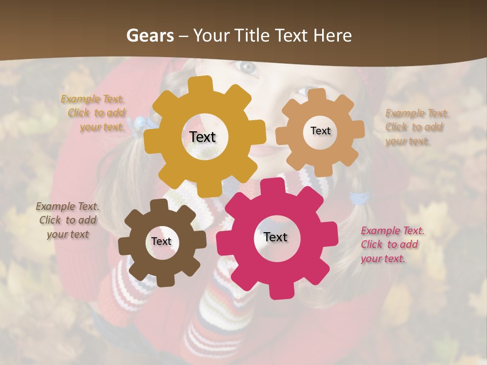 Happy Fashion Pretty PowerPoint Template