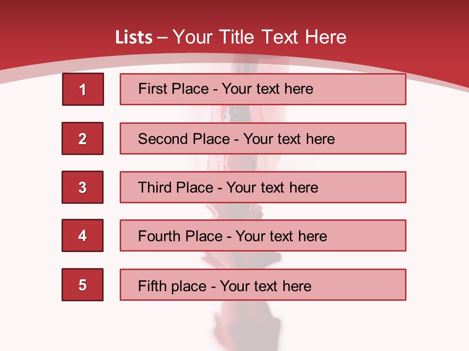 Decorate Sexy Cosmetics PowerPoint Template