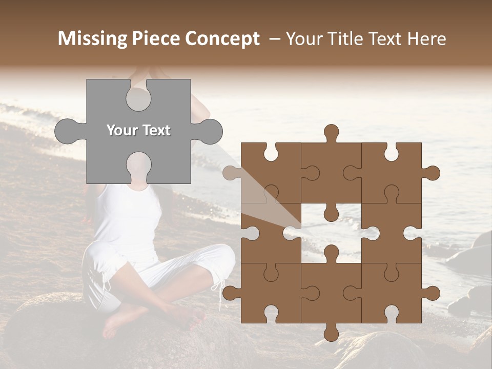 Outdoors Lifestyle Blue PowerPoint Template