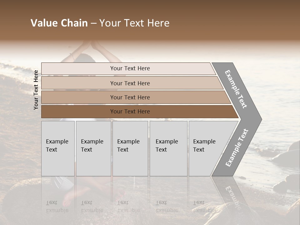 Outdoors Lifestyle Blue PowerPoint Template