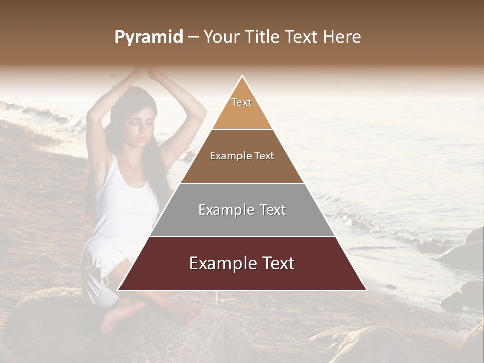 Outdoors Lifestyle Blue PowerPoint Template