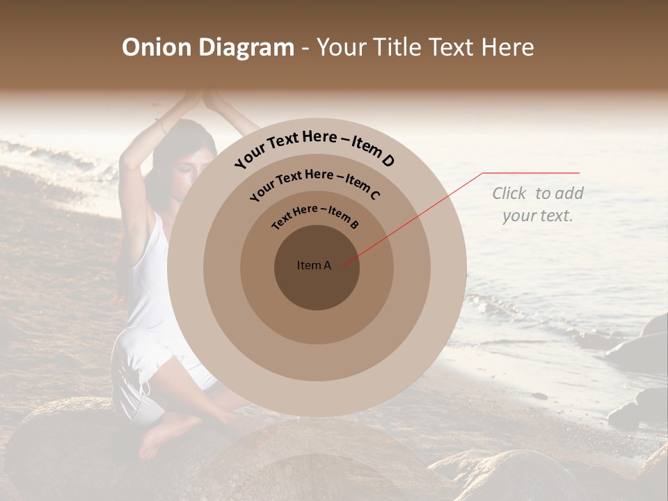 Outdoors Lifestyle Blue PowerPoint Template