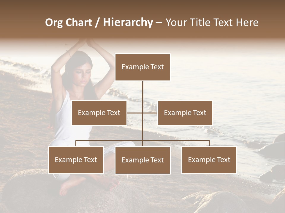 Outdoors Lifestyle Blue PowerPoint Template