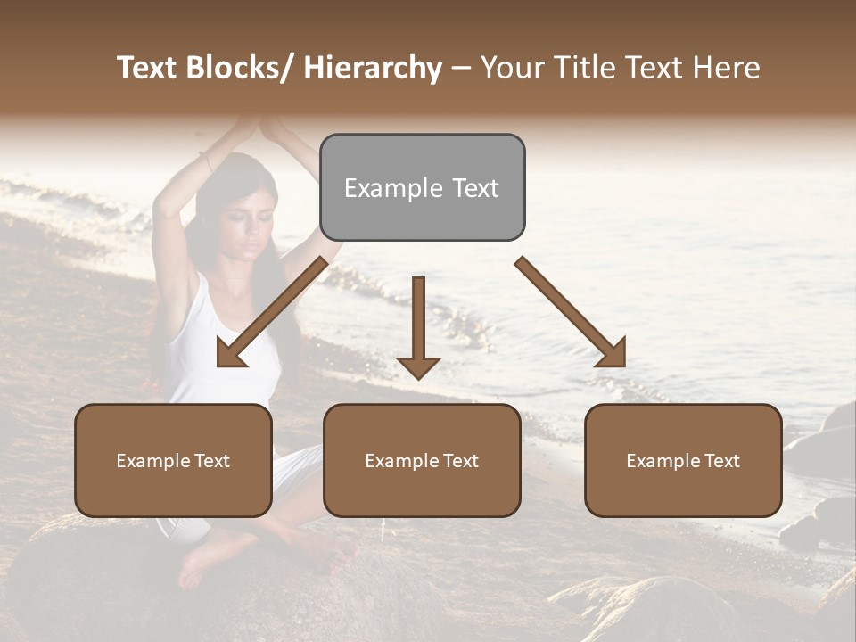 Outdoors Lifestyle Blue PowerPoint Template