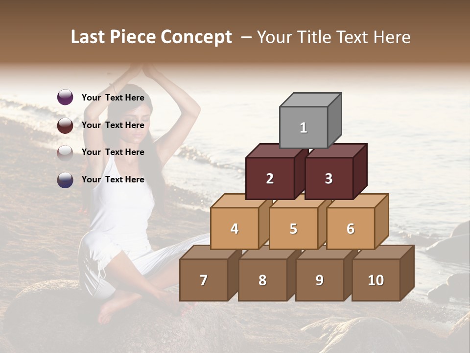 Outdoors Lifestyle Blue PowerPoint Template