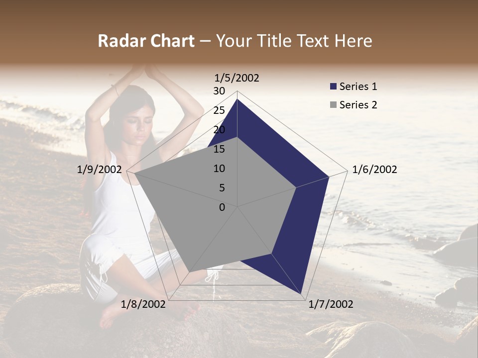 Outdoors Lifestyle Blue PowerPoint Template