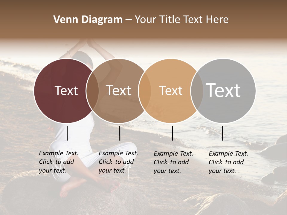 Outdoors Lifestyle Blue PowerPoint Template