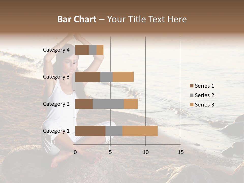 Outdoors Lifestyle Blue PowerPoint Template