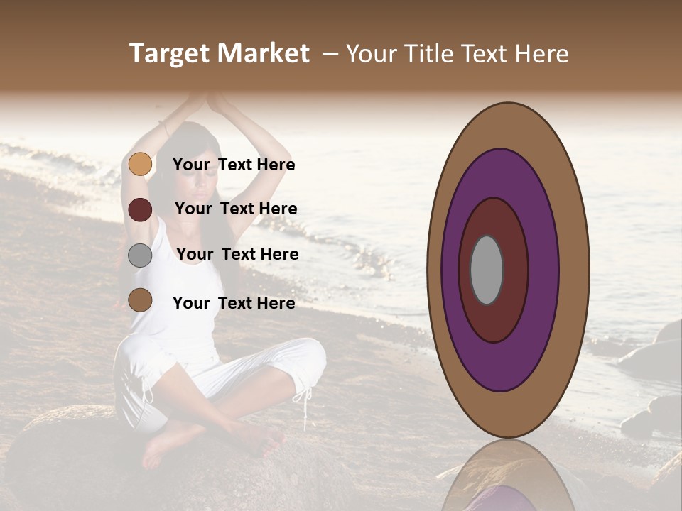 Outdoors Lifestyle Blue PowerPoint Template