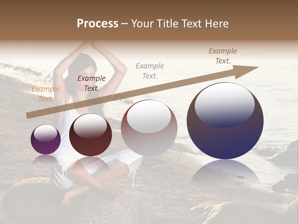 Outdoors Lifestyle Blue PowerPoint Template