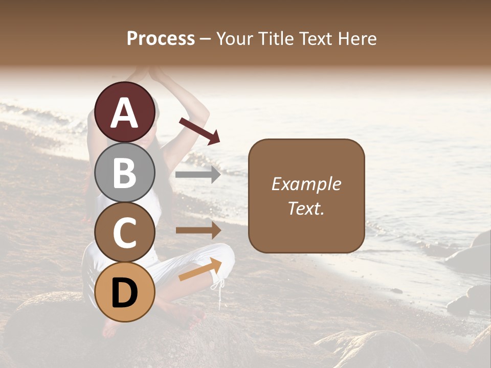 Outdoors Lifestyle Blue PowerPoint Template