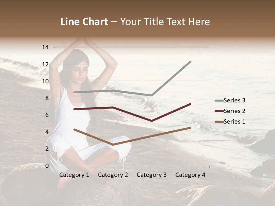 Outdoors Lifestyle Blue PowerPoint Template