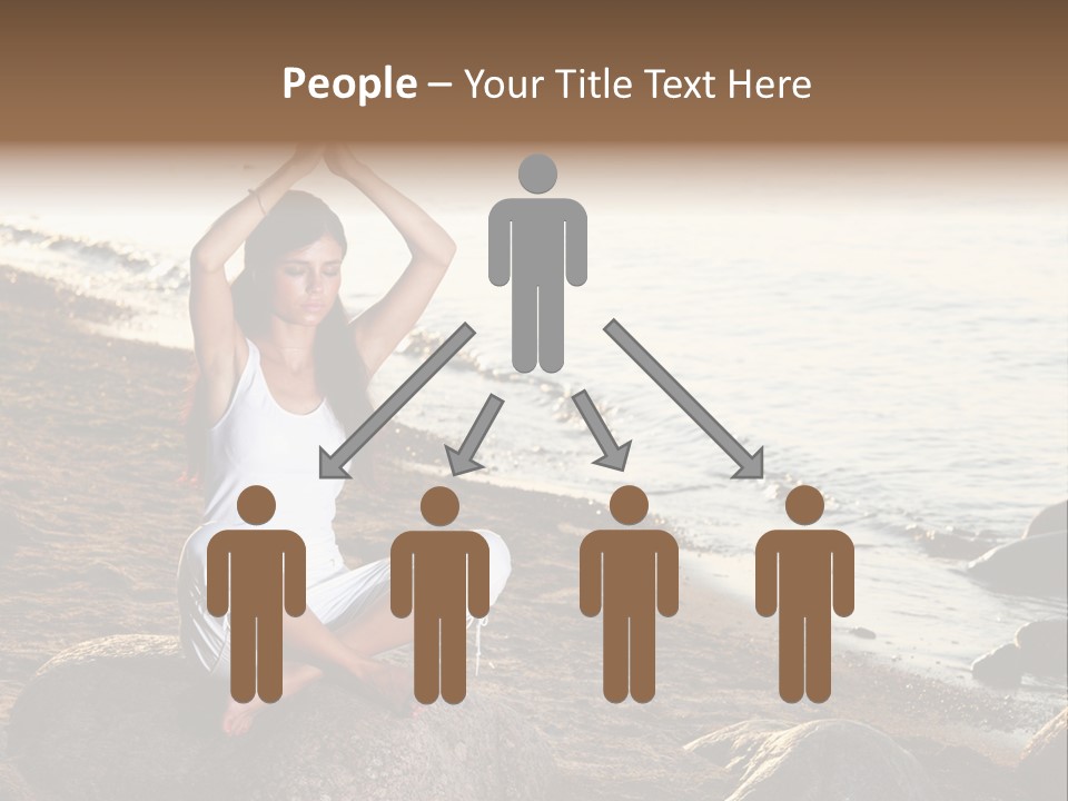 Outdoors Lifestyle Blue PowerPoint Template