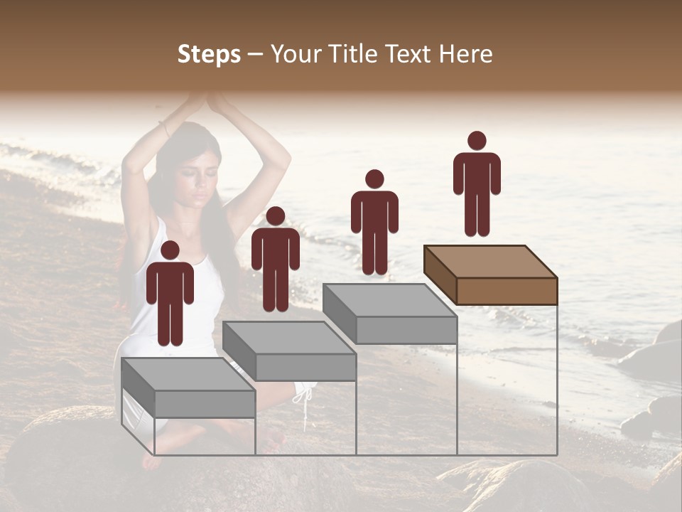 Outdoors Lifestyle Blue PowerPoint Template