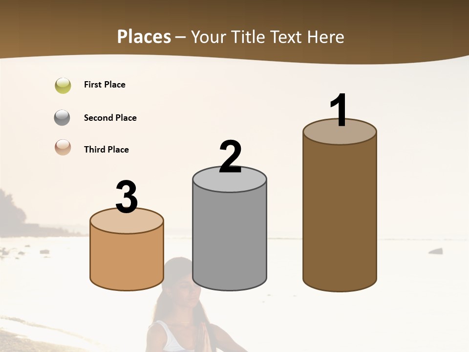 Joy Ocean Sunset PowerPoint Template